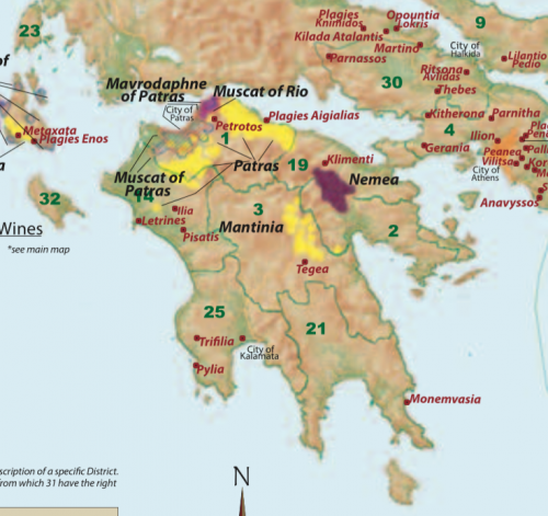 Best Wines in the Peloponnese Region