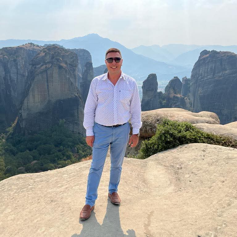 About Us, photo of Odysseas Zournatsidis, founder of Greece Athens Tours