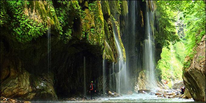 karpenisi waterfall